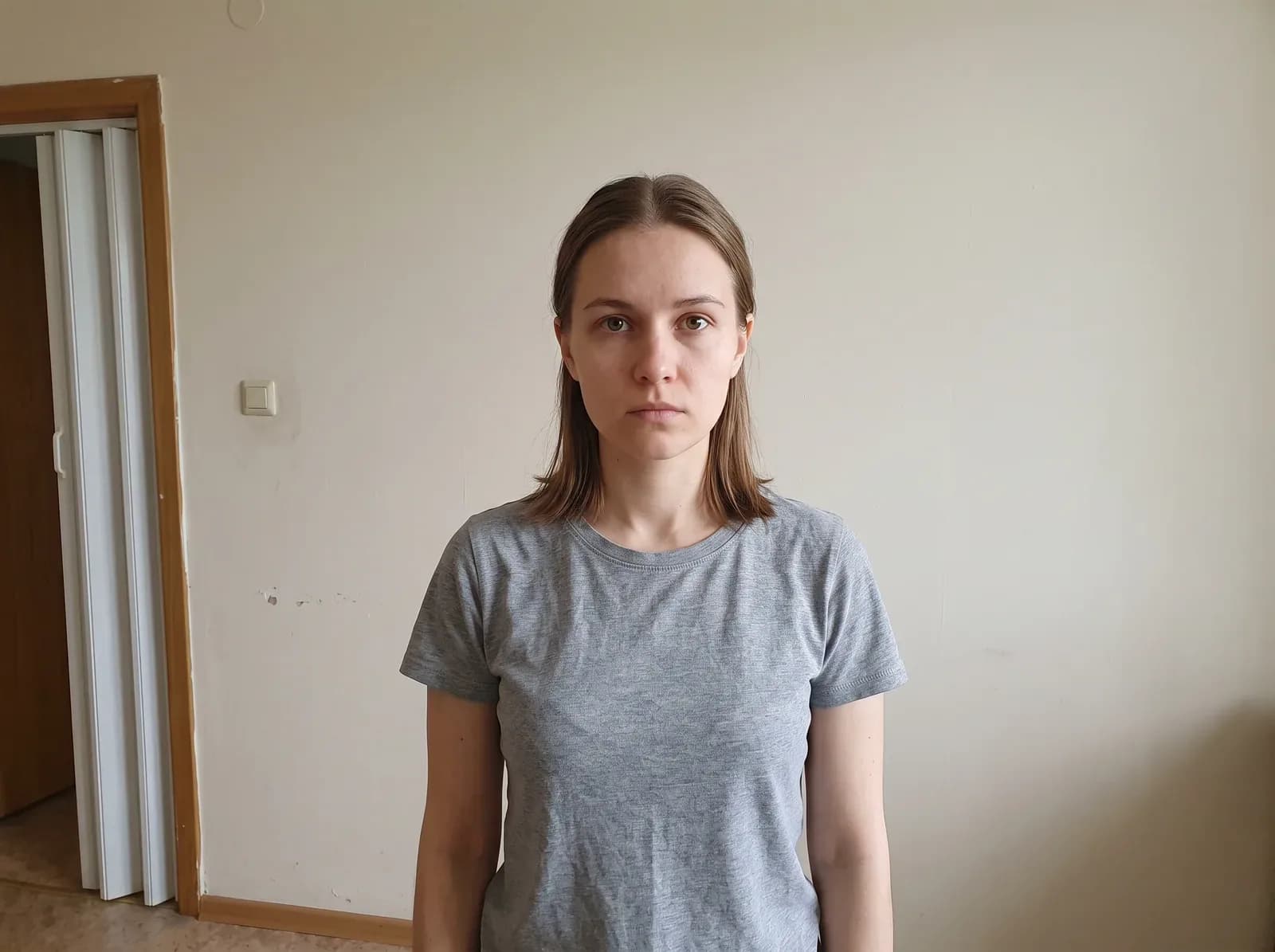 Обычный портрет, снятый на телефон